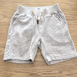 Boys (sz8) Scotch & Soda Cotton towelling sweat shorts in
Grey Melange